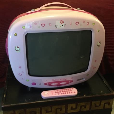 Hello kitty crt - Sanrio Hello Kitty TV Monitor Hot Pink With no remote Great Condition Flat scree. $152.00. Hello kitty Flat Screen LCD HD TV pink 19” works. $233.00. SOLD. HELLO KITTY TV MONITOR. $60.00. SOLD. Hello Kitty 19″ Inch TV KT2219 Flat Screen LCD Pink. 